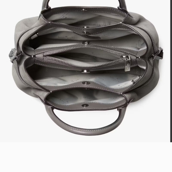 Kate Spade Suede Dumpling Satchel - Picture 5 of 10